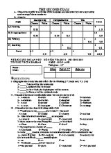 Đề kiểm tra học kỳ II môn Tiếng Anh 8 - Năm học 2010-2011 - Trường THCS Khánh An